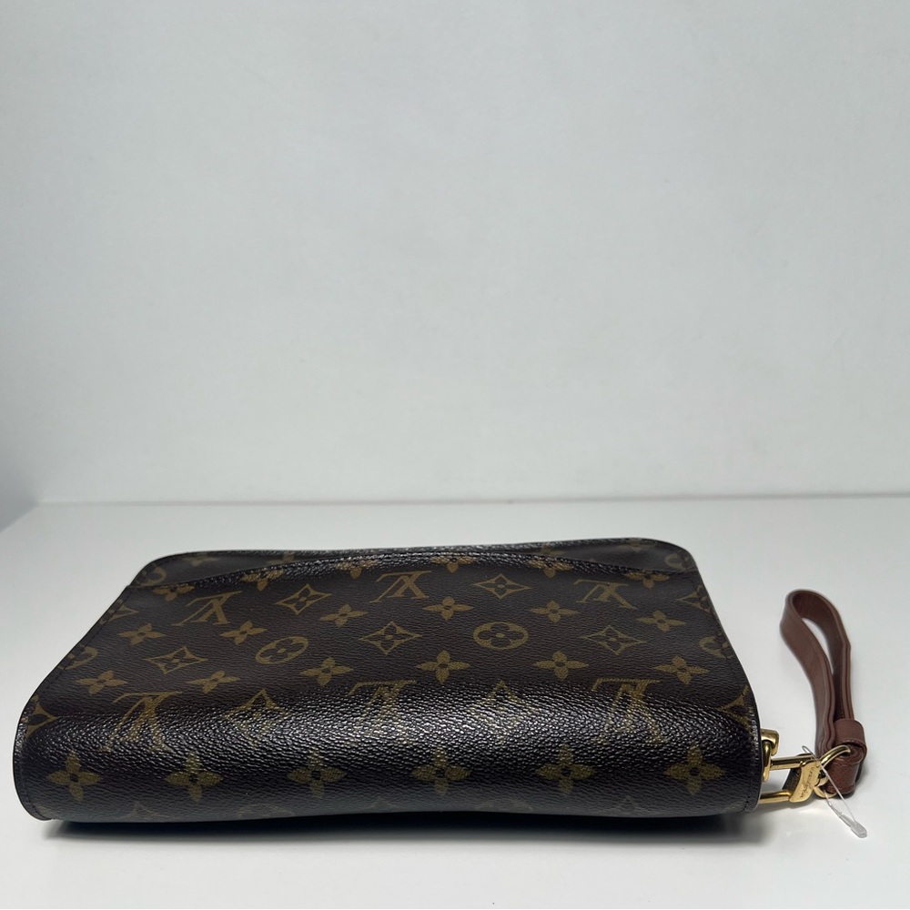 Louis Vuitton LV Orsay Monogram Logo Leather Clutch Wristlet Handbag Purse - Picture 10 of 16